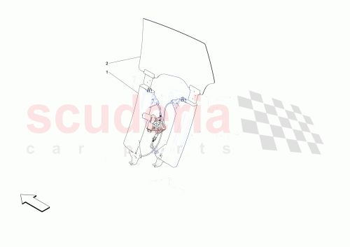 Part Diagram for Ferrari 879444