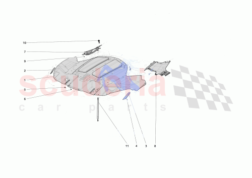 Part Diagram for Ferrari 885584