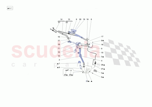 Part Diagram for Ferrari 881970