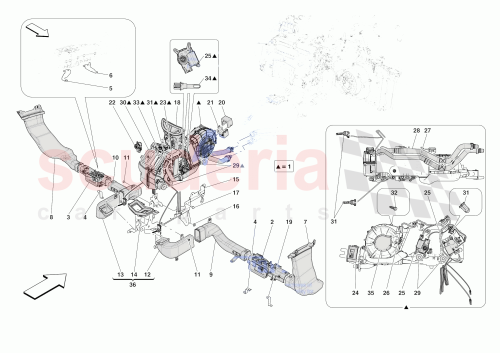 Part Diagram for Ferrari 825105