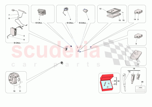 Part Diagram for Ferrari 975826