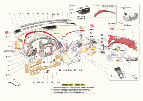 Part Diagram for Ferrari 925060
