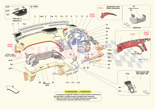 Part Diagram for Ferrari 983024