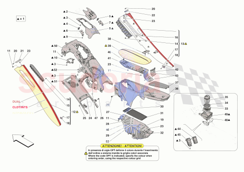 Part Diagram for Ferrari 902808