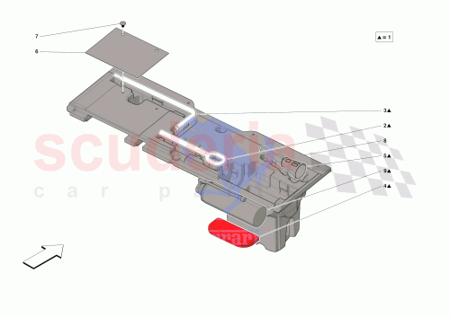 Part Diagram for Ferrari 979714