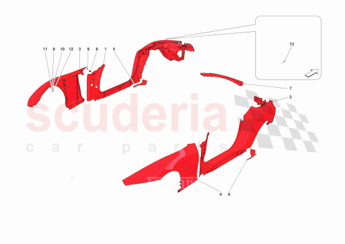 Part Diagram for Ferrari 985845136