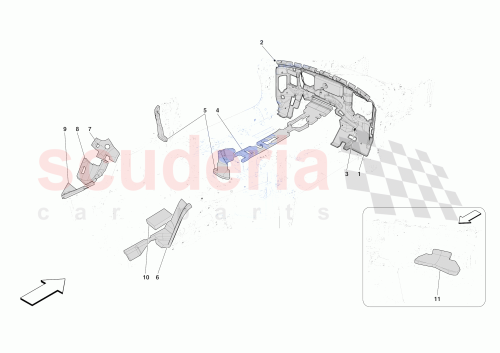 Part Diagram for Ferrari 988104