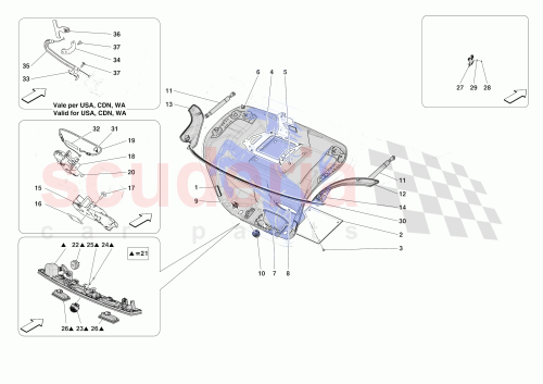 Part Diagram for Ferrari 887917