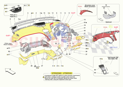 Part Diagram for Ferrari 810076