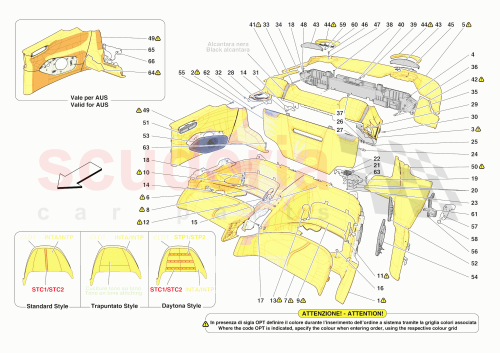Part Diagram for Ferrari 000770160