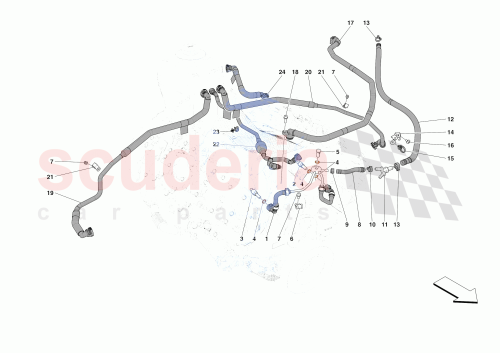Part Diagram for Ferrari 816224