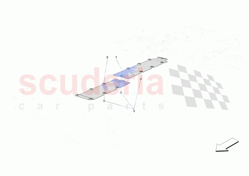 Part Diagram for Ferrari 961362