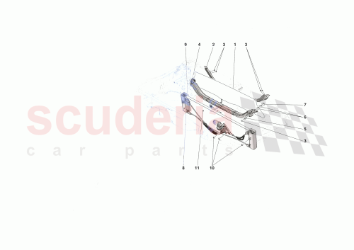 Part Diagram for Ferrari 857099