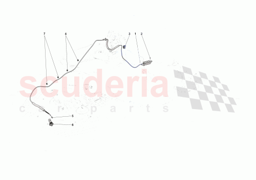 Part Diagram for Ferrari 750234