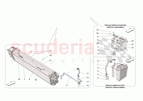 Part Diagram for Ferrari 743561