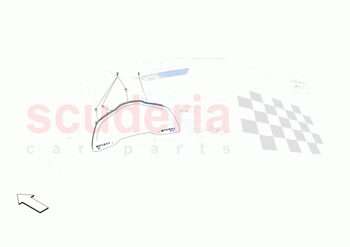 Part Diagram for Ferrari 959193