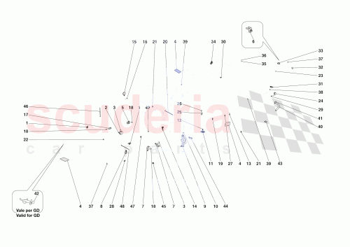 Part Diagram for Ferrari 963118