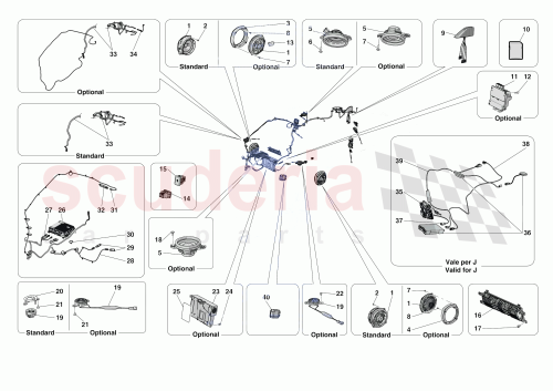 Part Diagram for Ferrari 966438