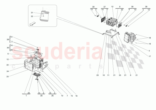 Part Diagram for Ferrari 985114