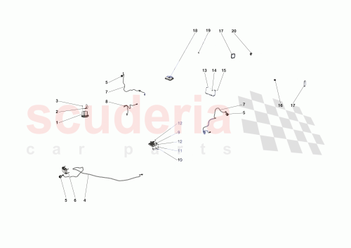 Part Diagram for Ferrari 840873
