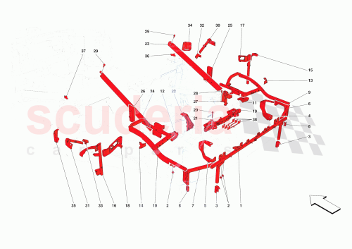 Part Diagram for Ferrari 985830380