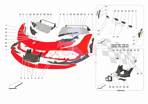 Part Diagram for Ferrari 783167
