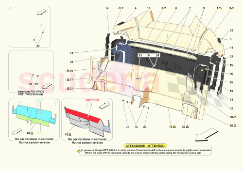 Part Diagram for Ferrari 847938
