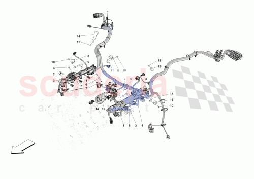 Part Diagram for Ferrari 747783