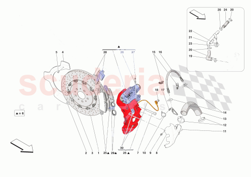 Part Diagram for Ferrari 889508