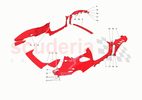 Part Diagram for Ferrari 000944443