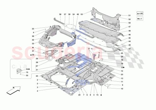 Part Diagram for Ferrari 843481