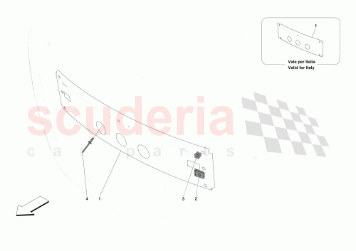 Part Diagram for Ferrari 746642