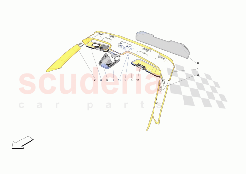 Part Diagram for Ferrari 000950382