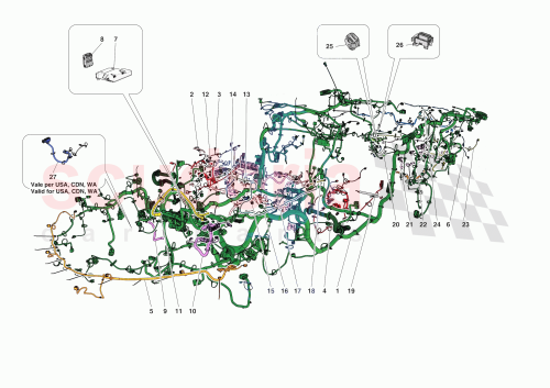 Part Diagram for Ferrari 000947472