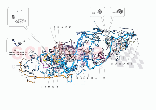 Part Diagram for Ferrari 000750865