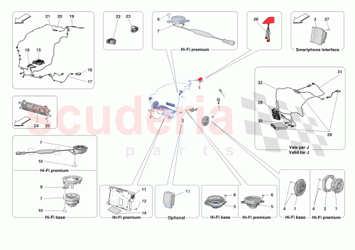 Part Diagram for Ferrari 894455
