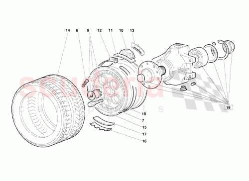 Part Diagram for Lamborghini 510132002