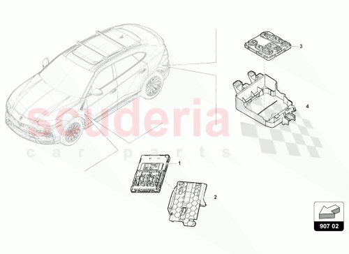 Part Diagram for Lamborghini 4N0907063GG