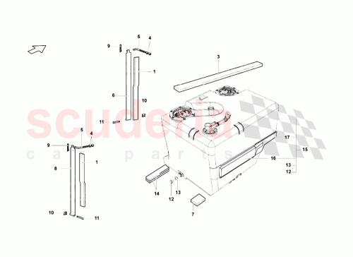 Part Diagram for Lamborghini 410201652A