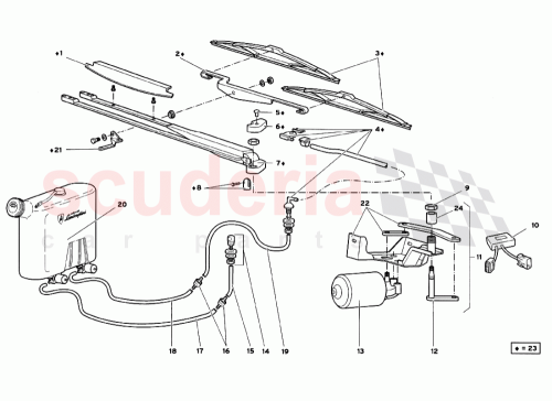 Part Diagram for Lamborghini 0017002439