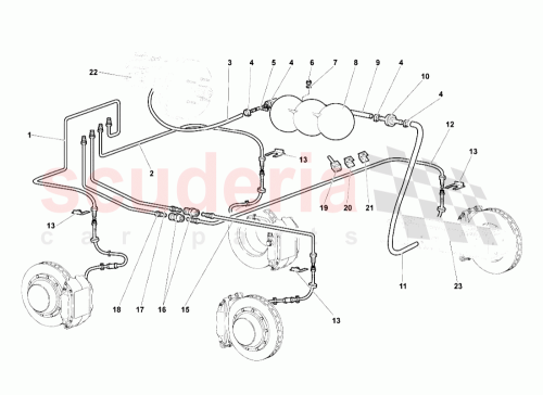Part Diagram for Lamborghini 410611747