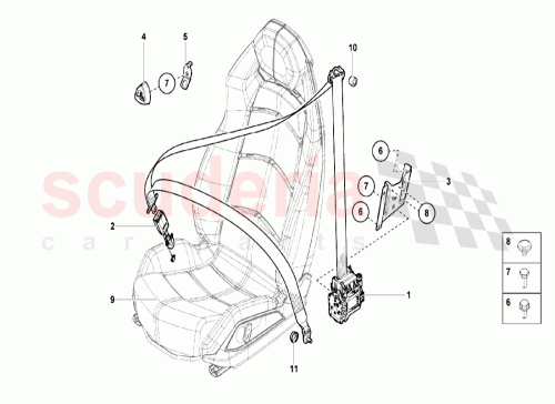 Part Diagram for Lamborghini 471857706A90F