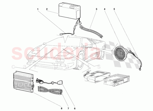 Part Diagram for Lamborghini 005930755