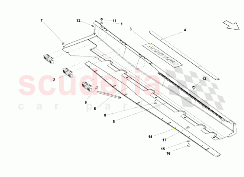 Part Diagram for Lamborghini 407853563