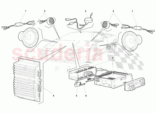 Part Diagram for Lamborghini 005930595