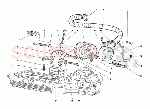 Part Diagram for Lamborghini 0016009347