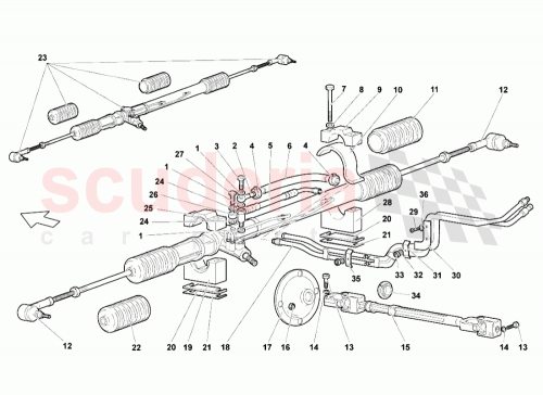 Part Diagram for Lamborghini 004333656