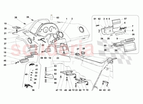 Part Diagram for Lamborghini 413941567
