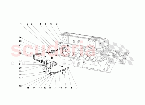 Part Diagram for Lamborghini WHT003087