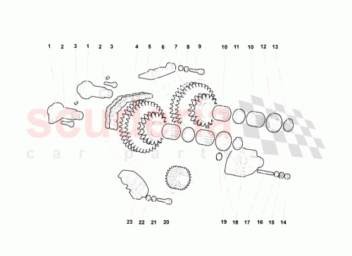 Part Diagram for Lamborghini WHT003082